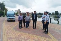 بازدید و نظارت شهردار سیاهکل از روند اجرای پروژه استخر پاشوران