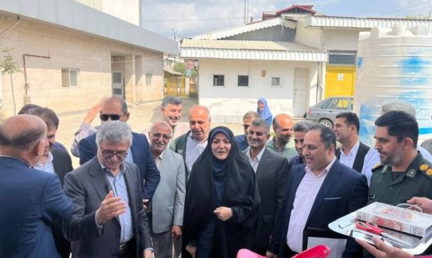 بهره‌برداری از تصفیه‌خانه فاضلاب بیمارستان غدیر سیاهکل